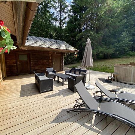 LE FISHING LODGE Chalet en bois La Bresse Extérieur photo