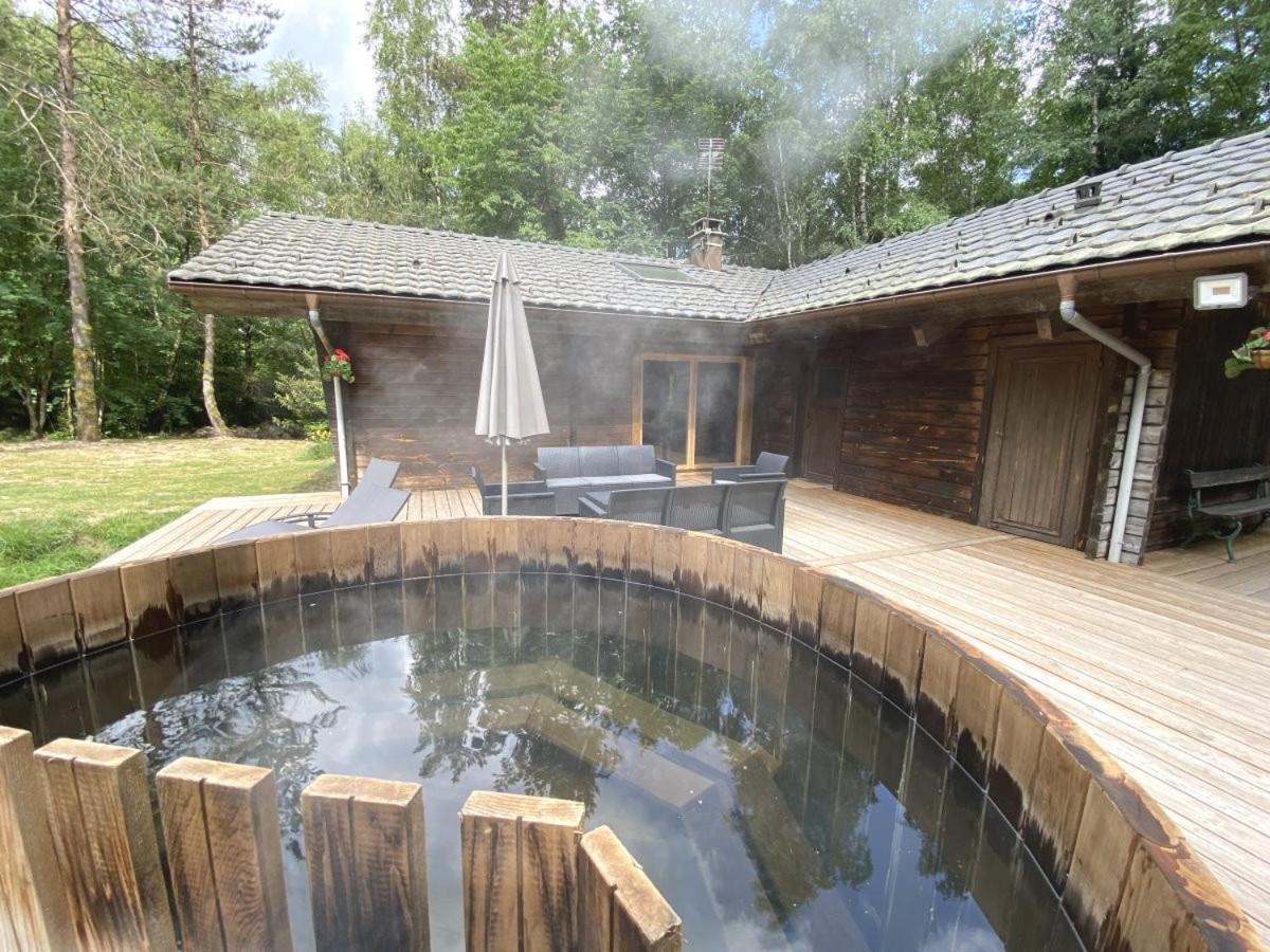 LE FISHING LODGE Chalet en bois La Bresse Extérieur photo
