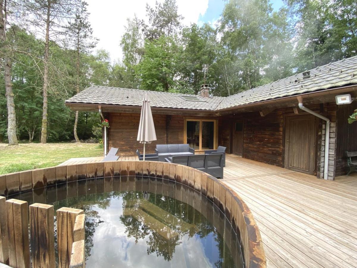 LE FISHING LODGE Chalet en bois La Bresse Extérieur photo