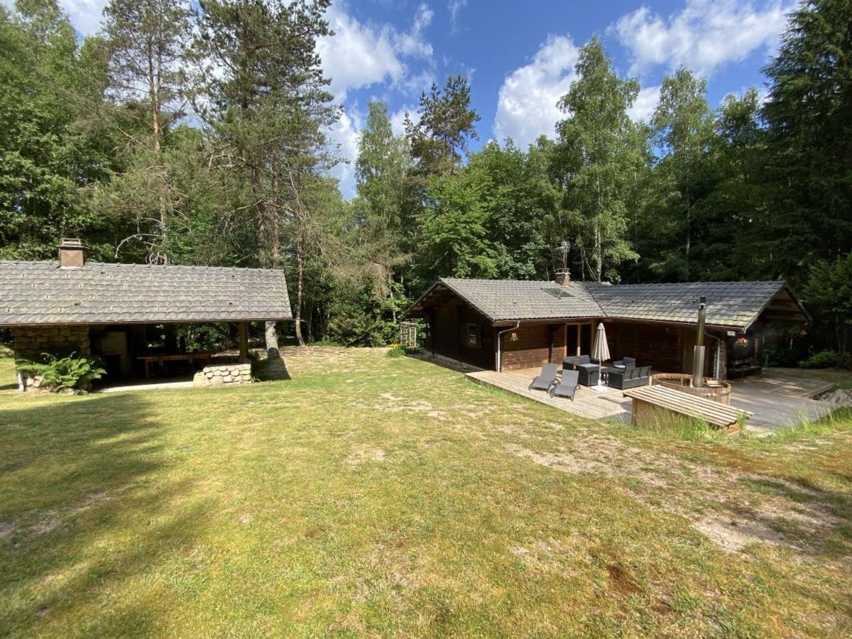 LE FISHING LODGE Chalet en bois La Bresse Extérieur photo