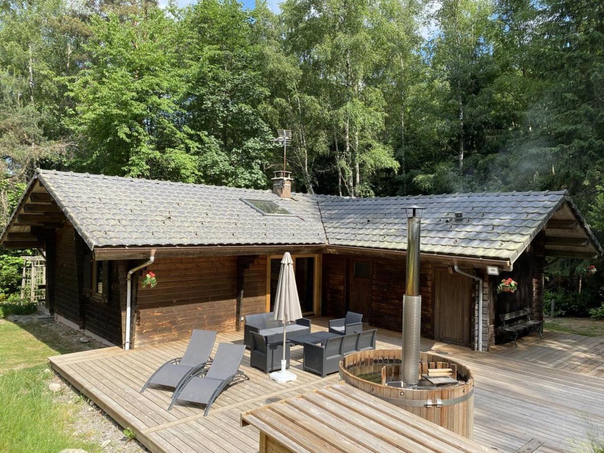 LE FISHING LODGE Chalet en bois La Bresse Extérieur photo