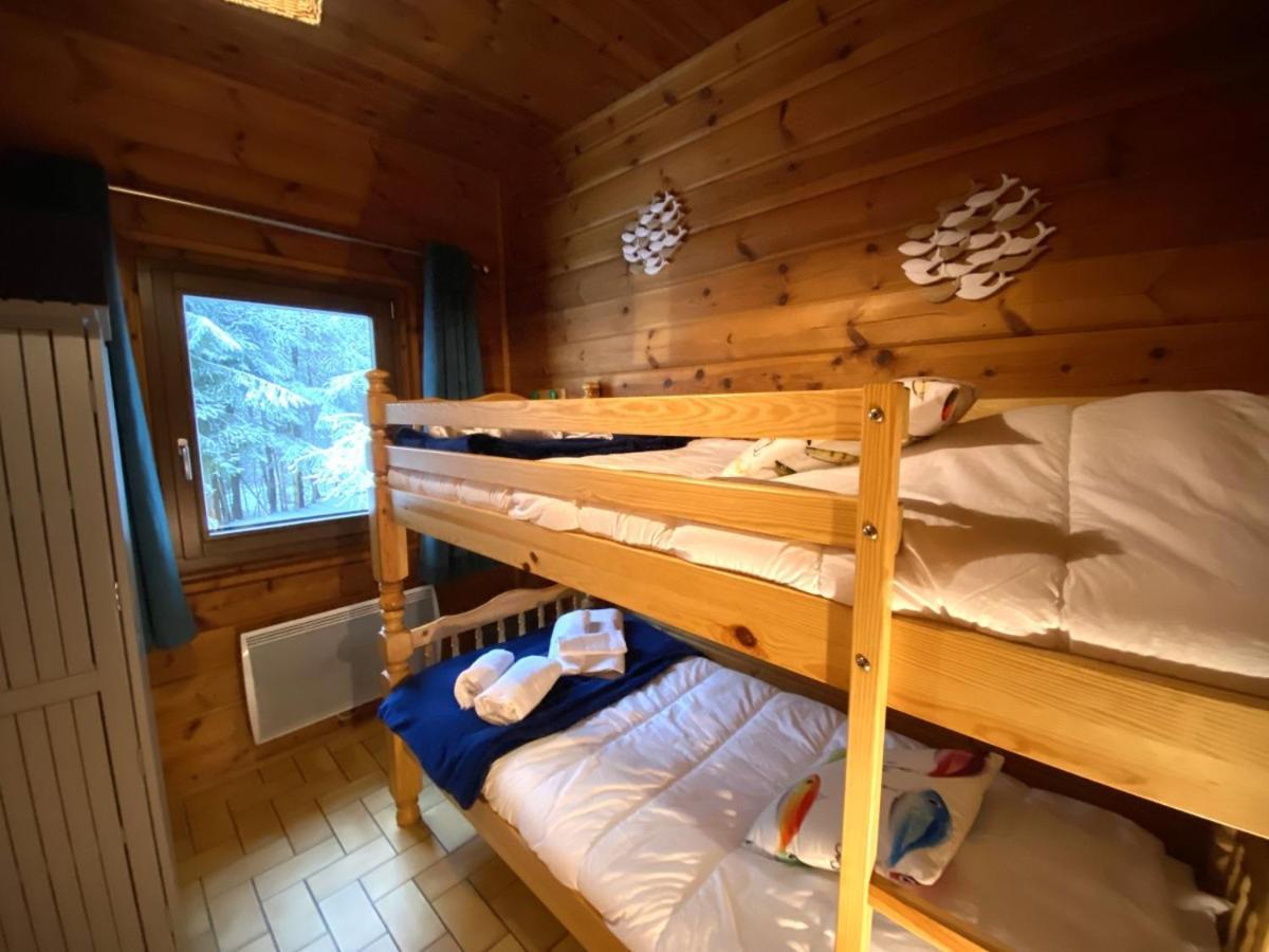 LE FISHING LODGE Chalet en bois La Bresse Extérieur photo