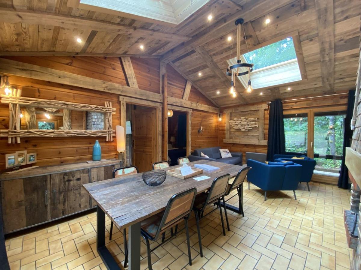 LE FISHING LODGE Chalet en bois La Bresse Extérieur photo