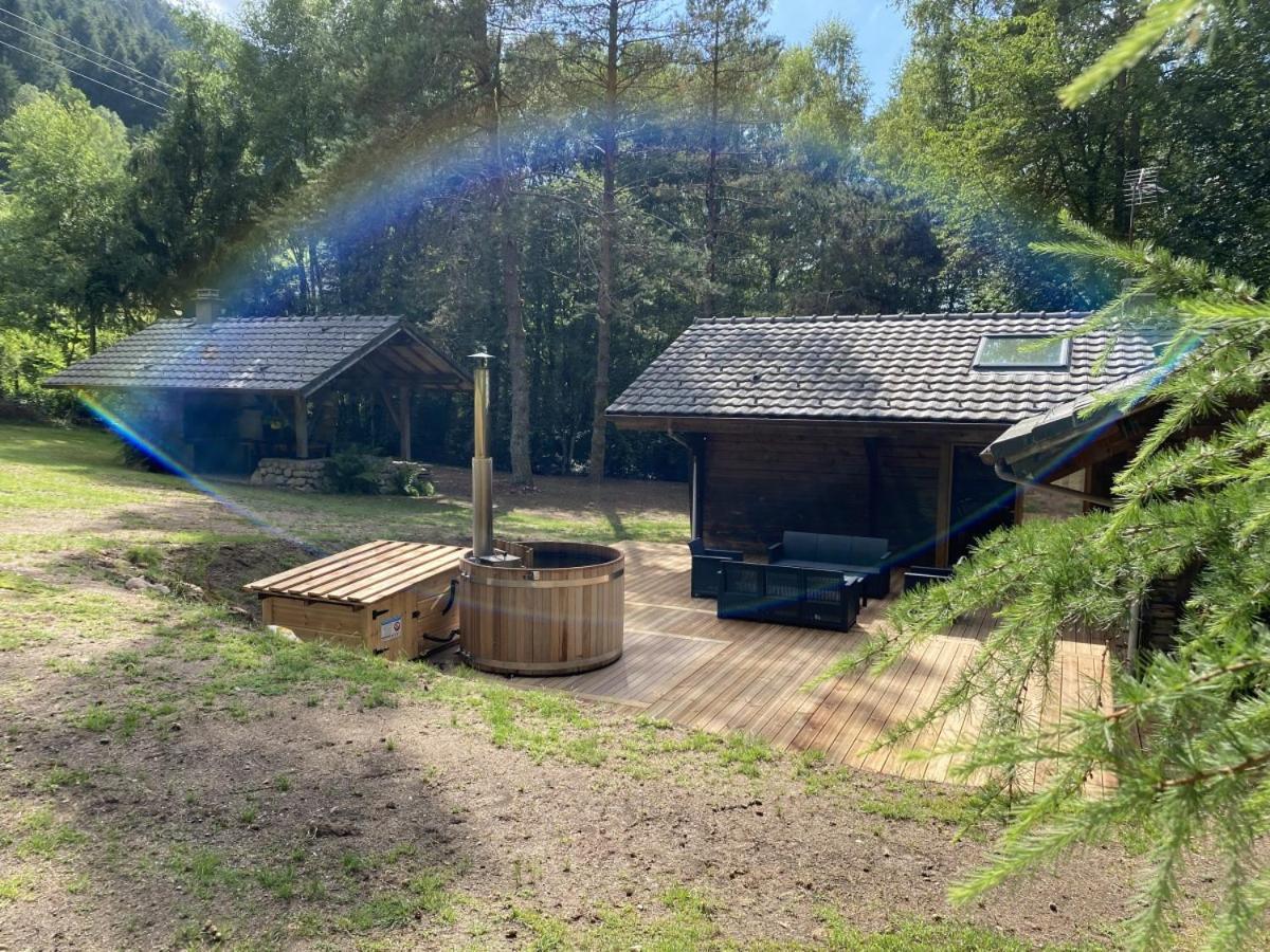 LE FISHING LODGE Chalet en bois La Bresse Extérieur photo