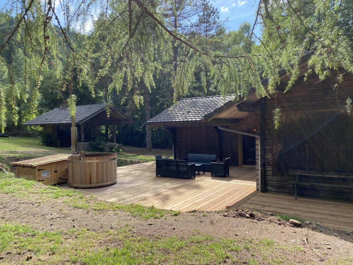 LE FISHING LODGE Chalet en bois La Bresse Extérieur photo