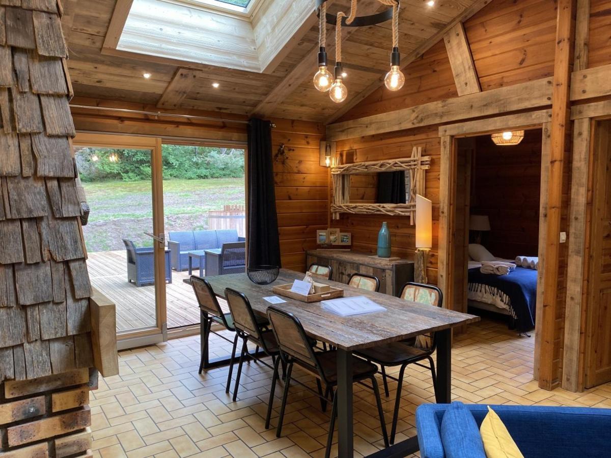 LE FISHING LODGE Chalet en bois La Bresse Extérieur photo