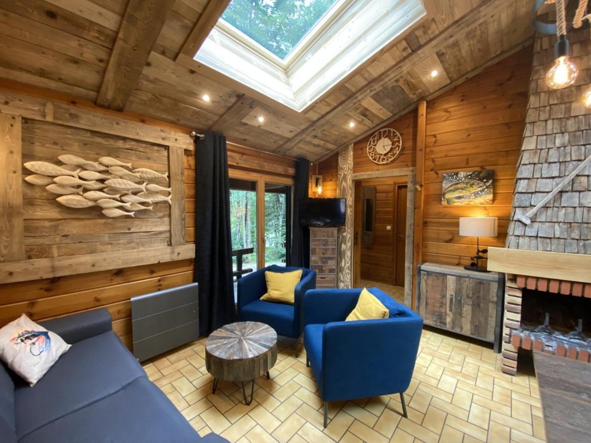 LE FISHING LODGE Chalet en bois La Bresse Extérieur photo