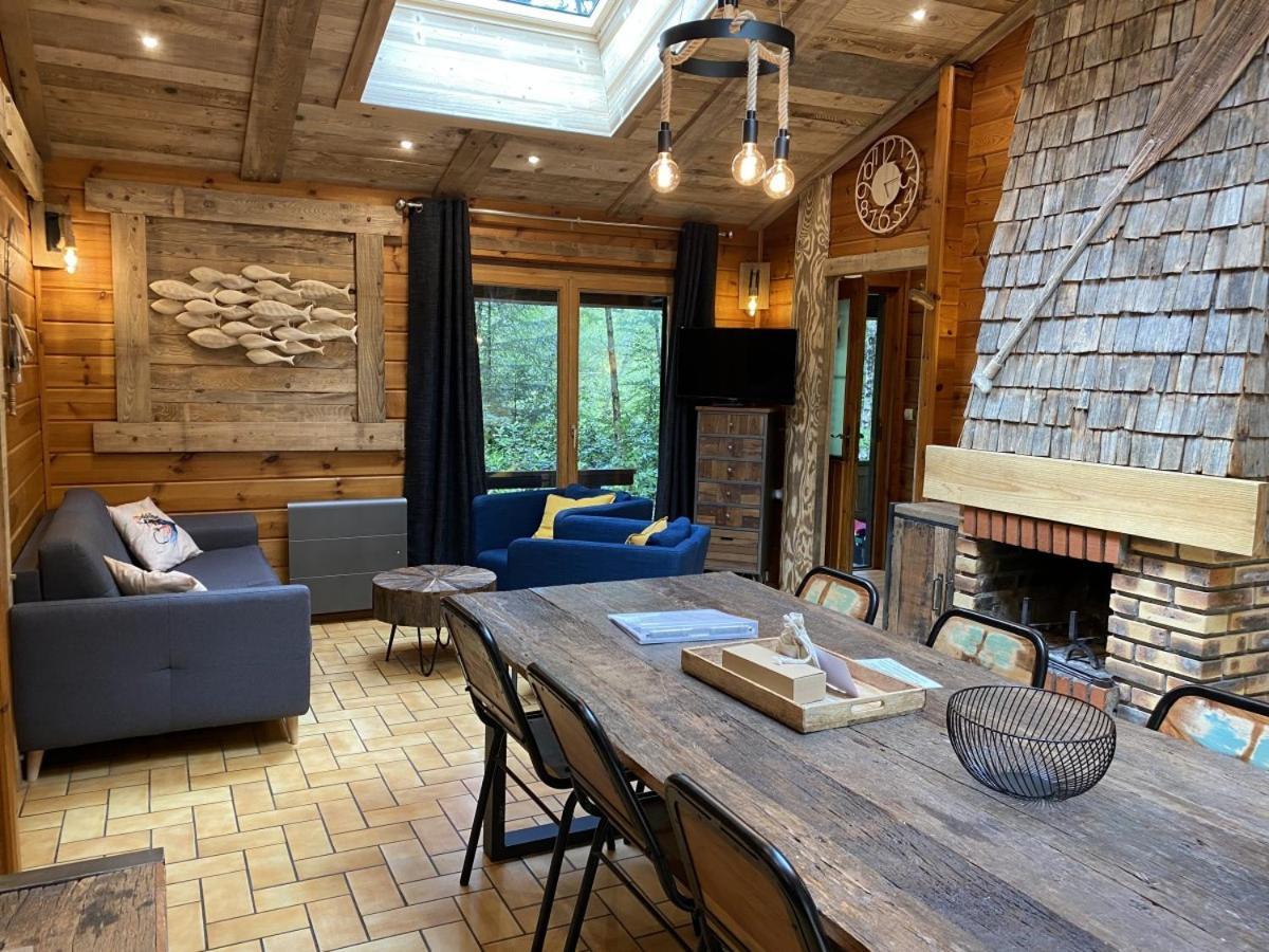 LE FISHING LODGE Chalet en bois La Bresse Extérieur photo