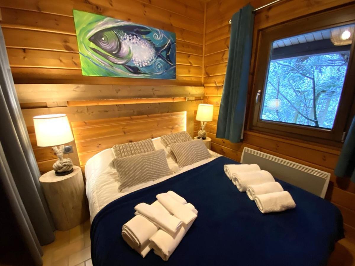LE FISHING LODGE Chalet en bois La Bresse Extérieur photo